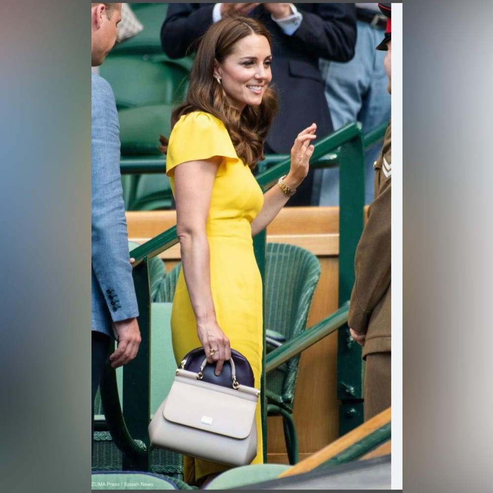 Grey ‘Sicily’ shoulder bag from Dolce & Gabbana